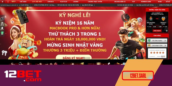 Đôi nét về 12Bet