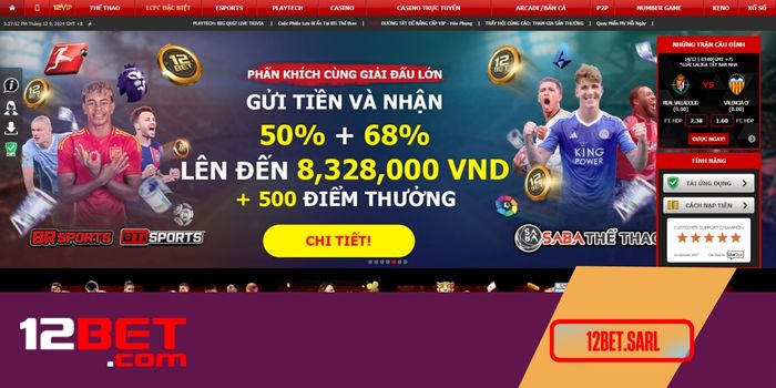 Vì sao nên dừng chân cược tại nhà cái 12Bet?